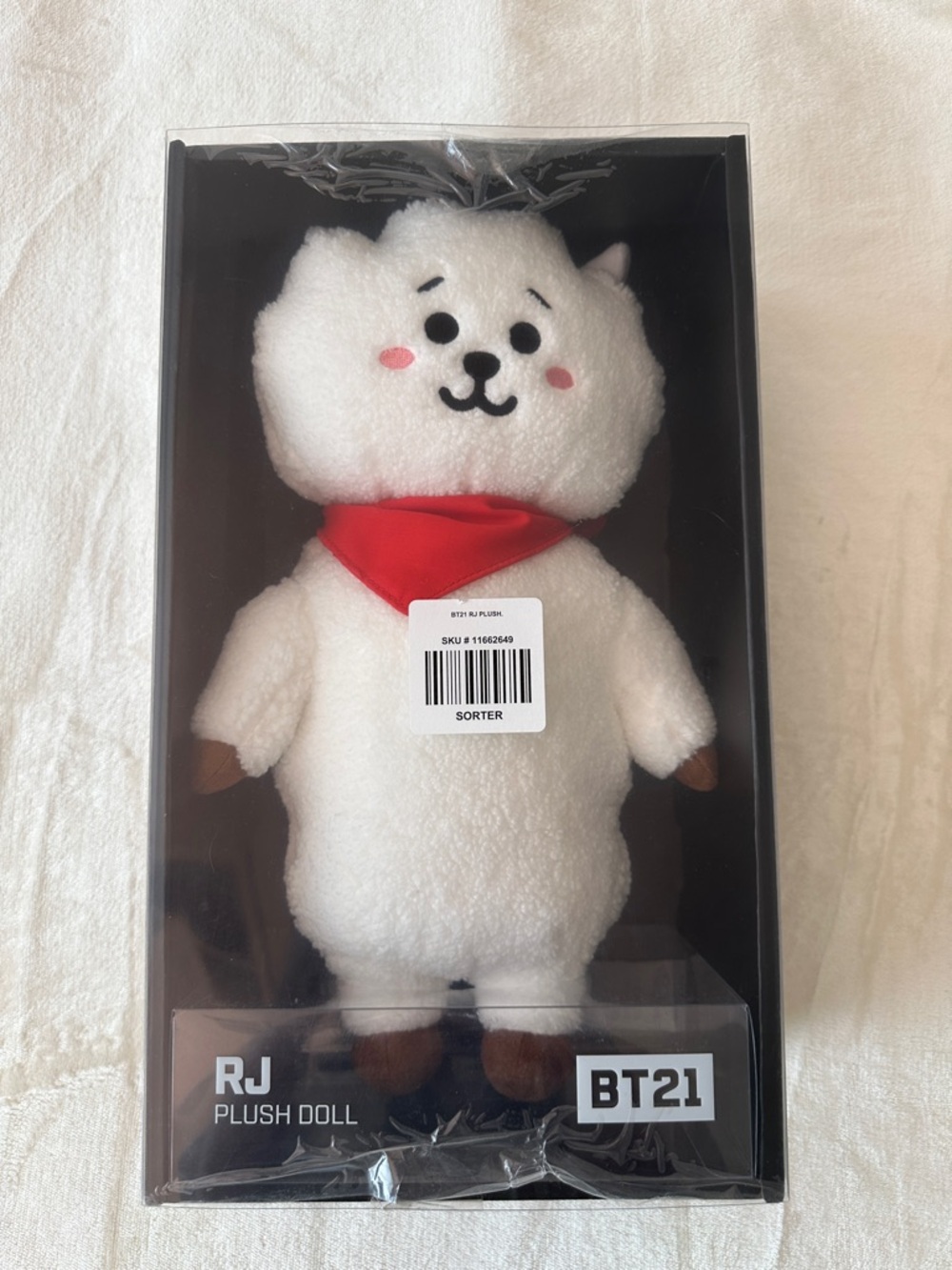 BT21 RJ Medium Standing Doll | Line Friends